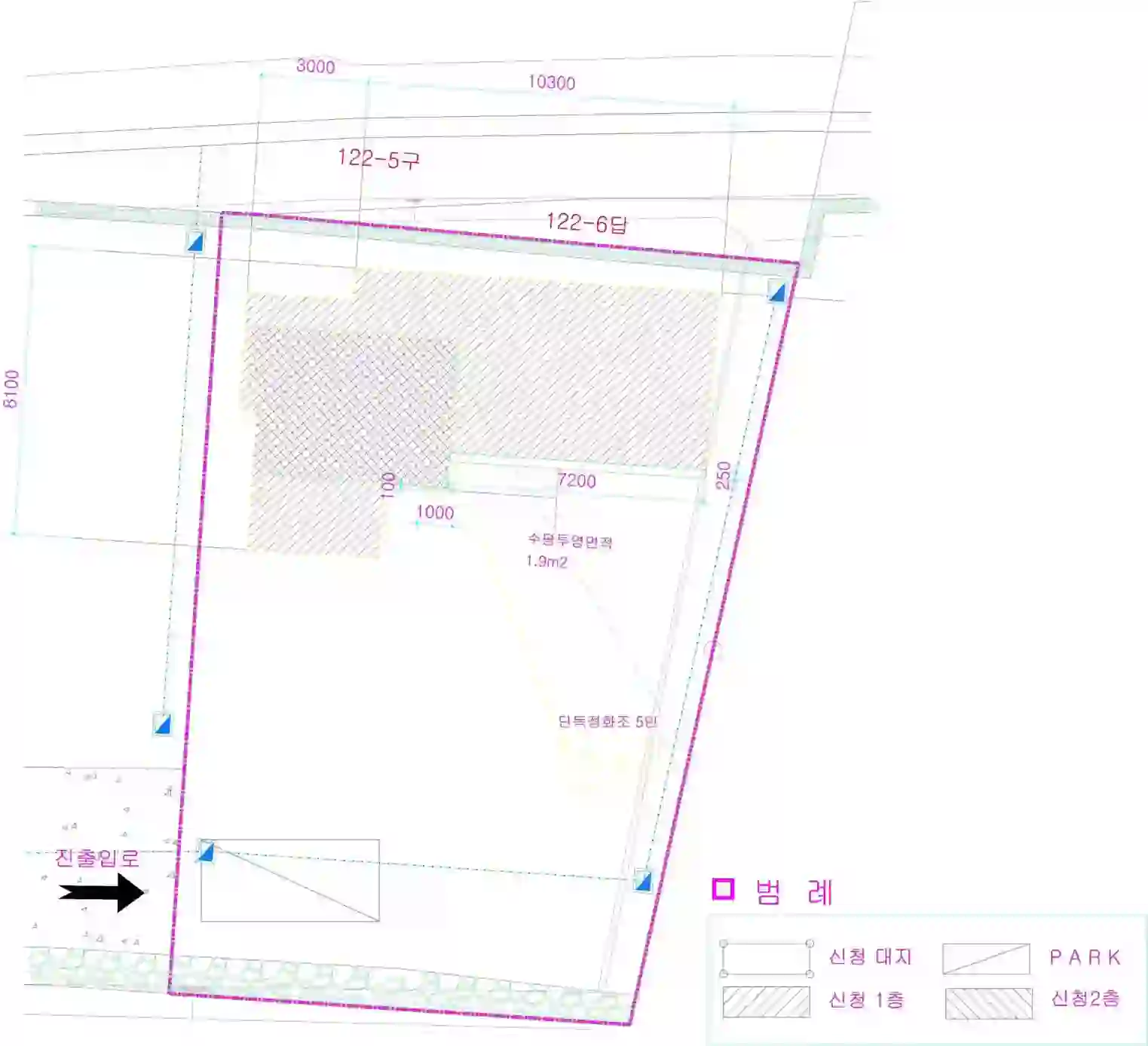 이금동 122-10 배치도 이미지